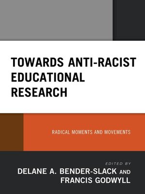 cover image of Towards Anti-Racist Educational Research